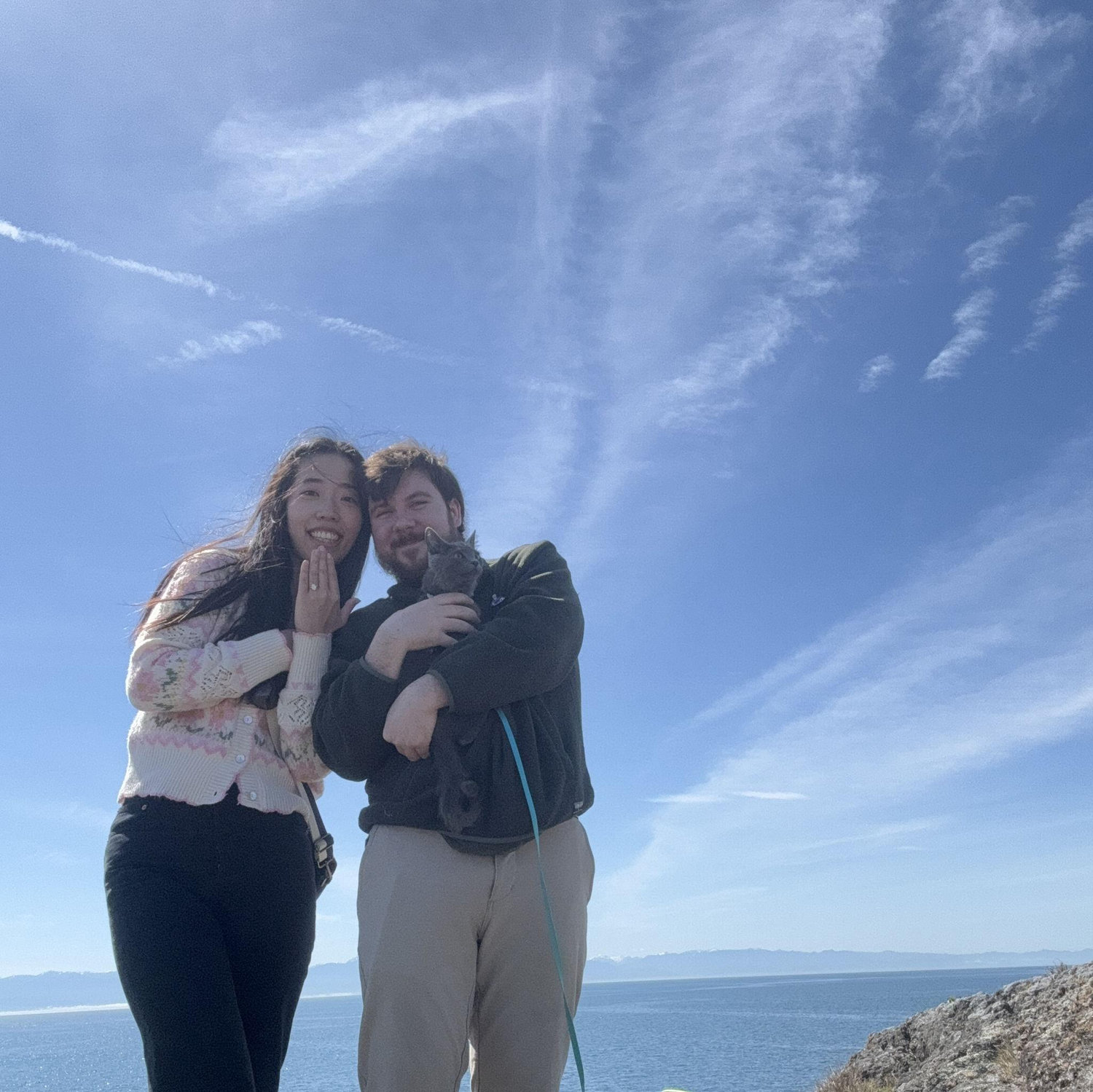 Hayden proposed to Ruby in April 2024 on San Juan Island. Their love story continues...