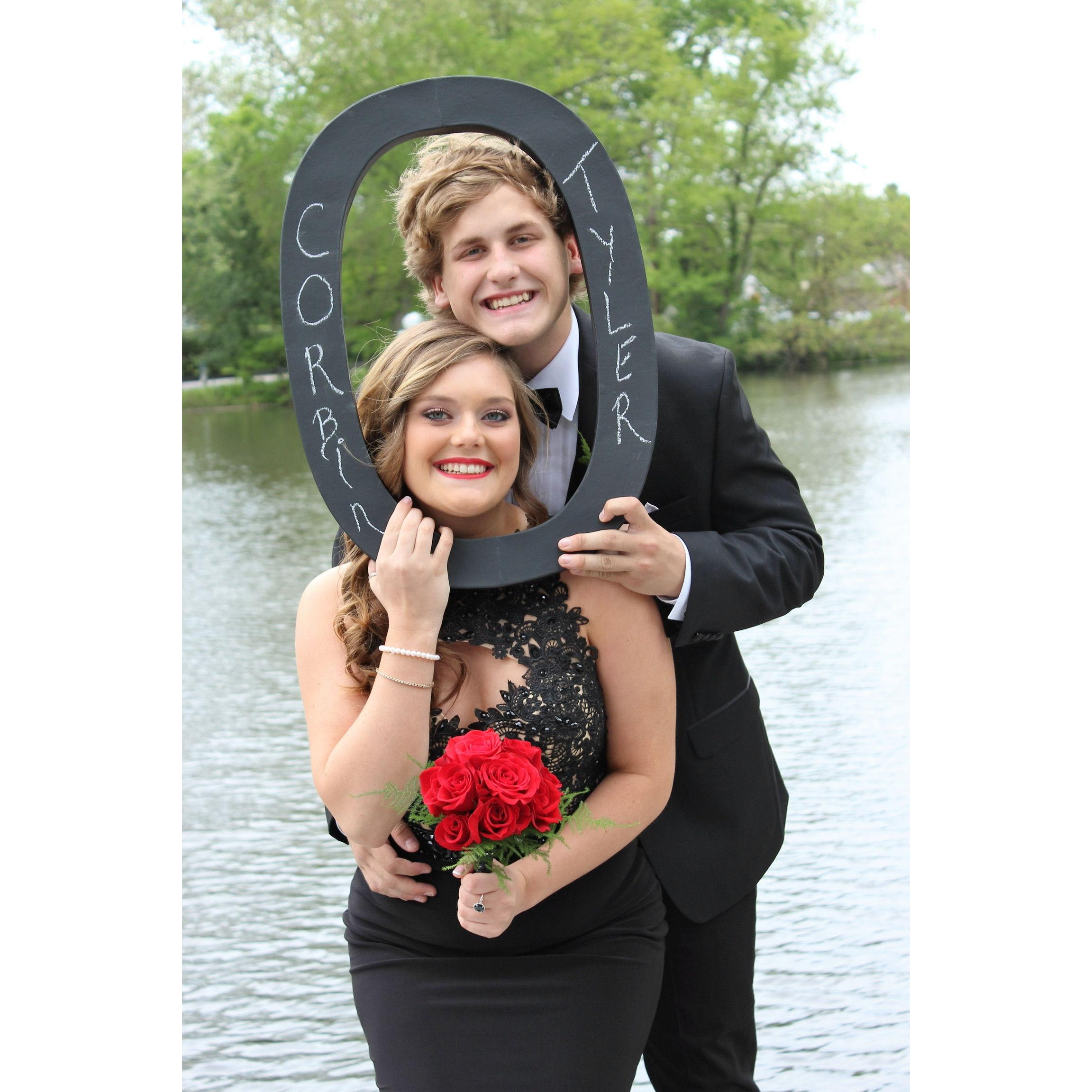 Tylers senior prom - May 2016