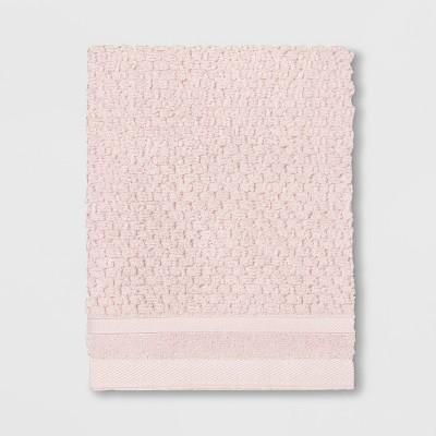 Performance Texture Washcloth Blush Pink - Threshold&#8482;