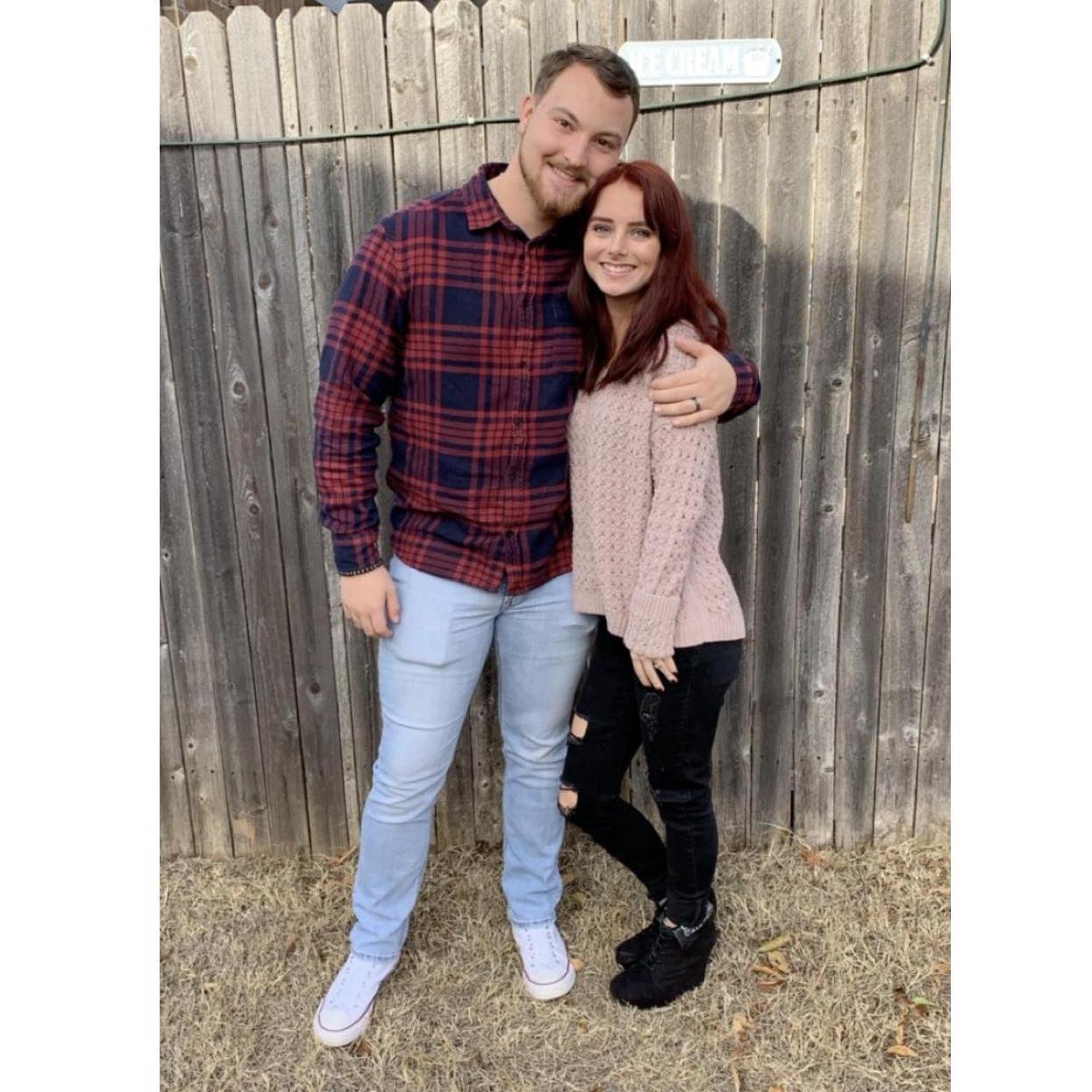One of their many Thanksgivings, taken at Taylor's Nana's house