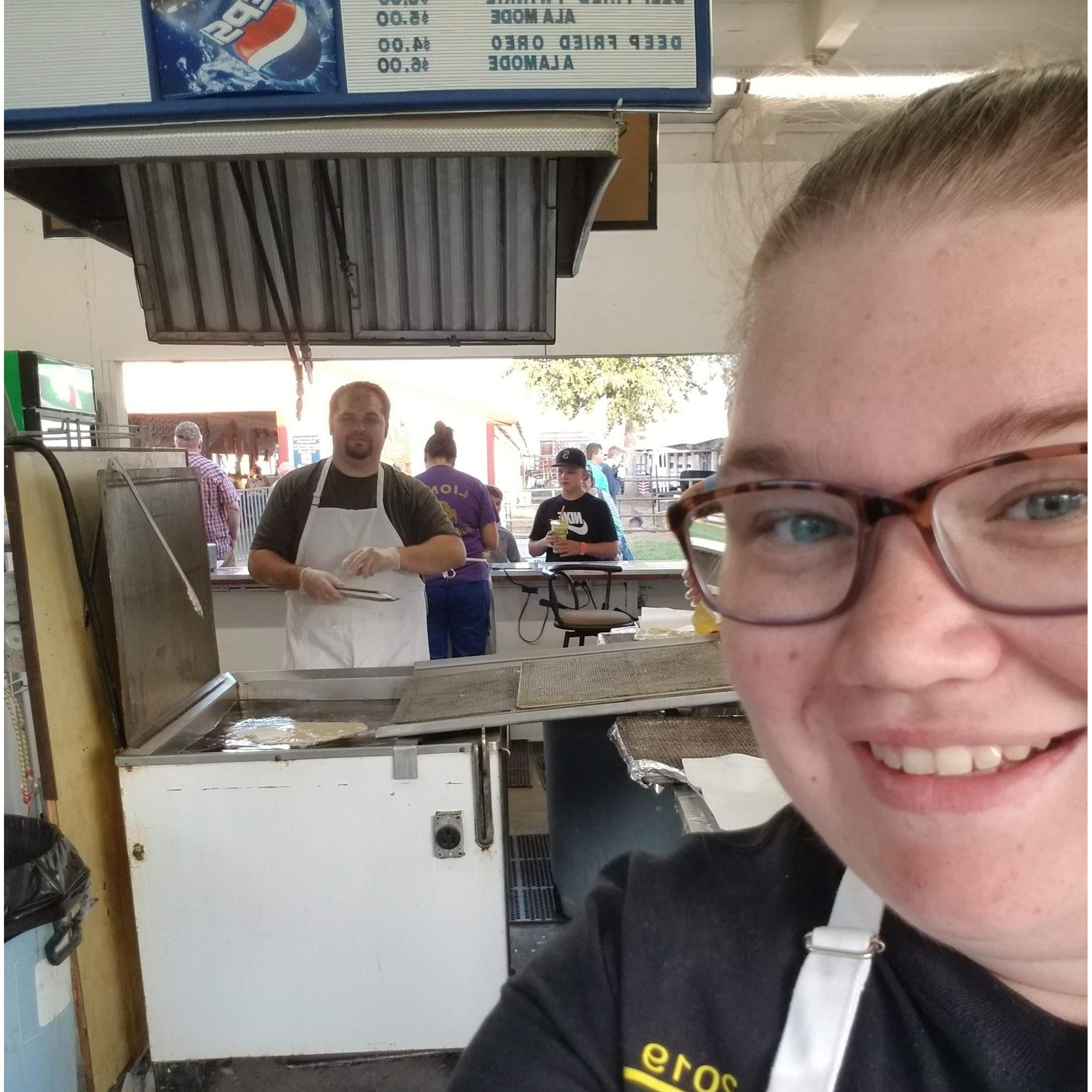 Grant County Fair Lions Ear Booth 2019