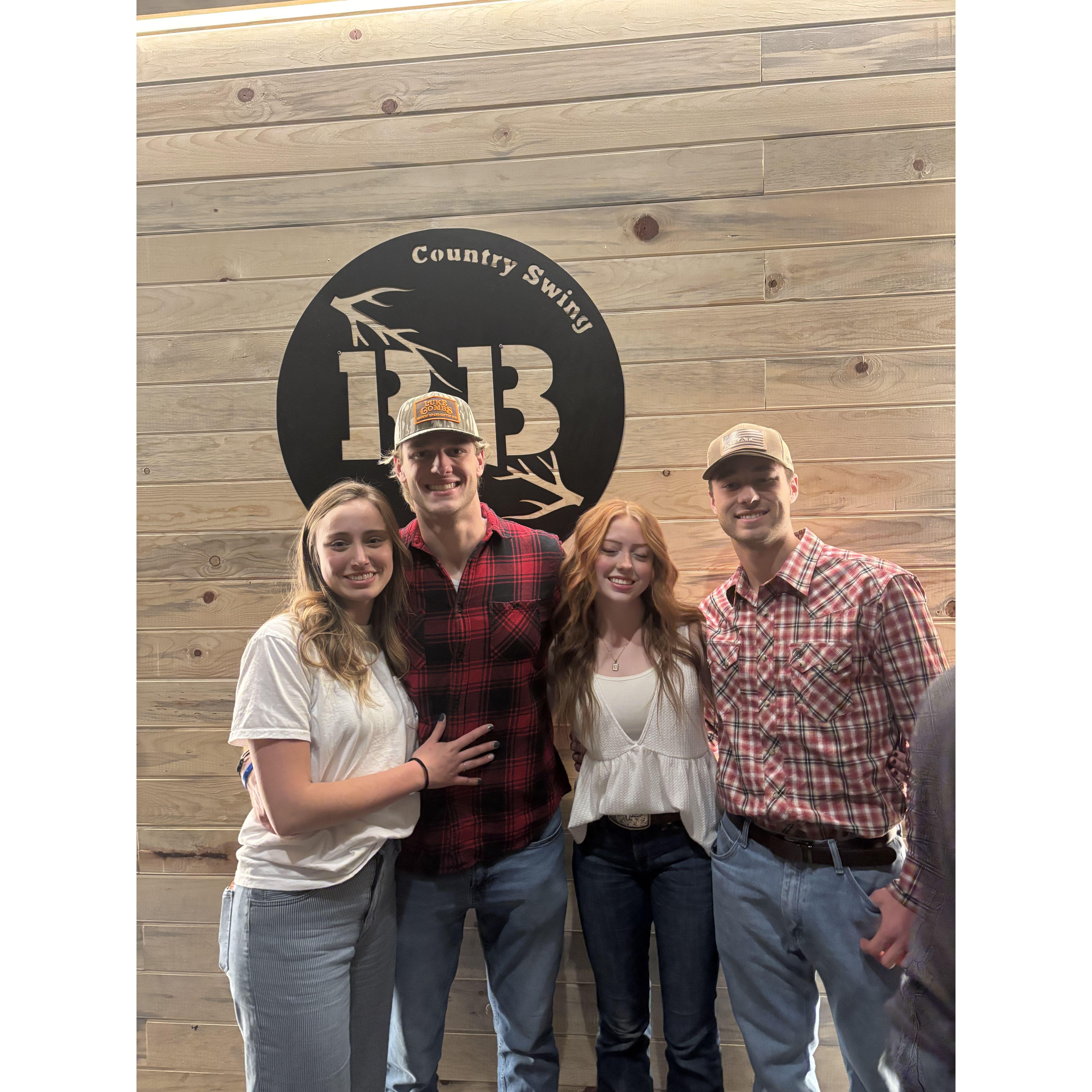 Trip to Rexburg with Callan and Haddie and swing dancing