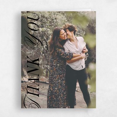Black Wedding Thank You - Kotor Photo