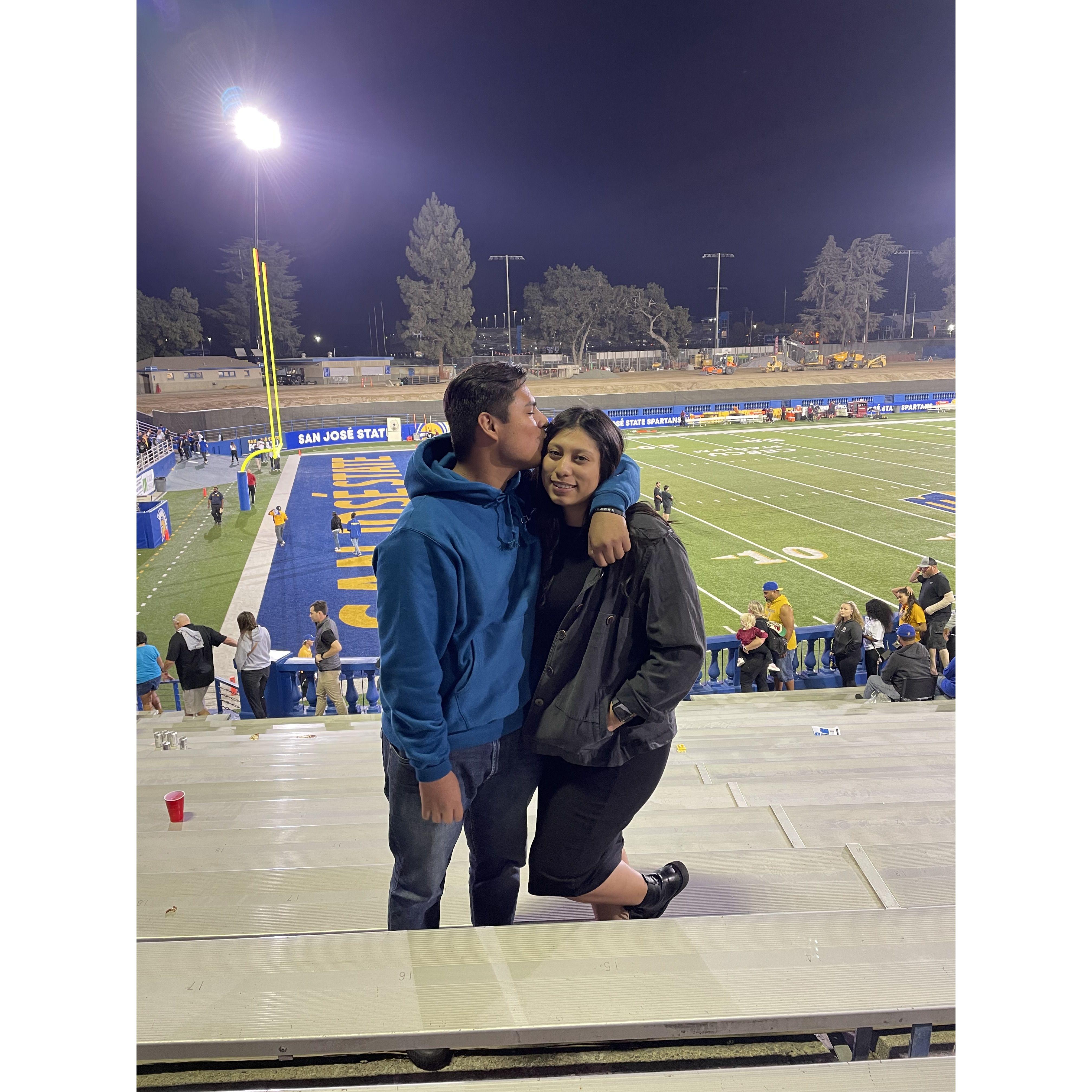 First Football Game 2021