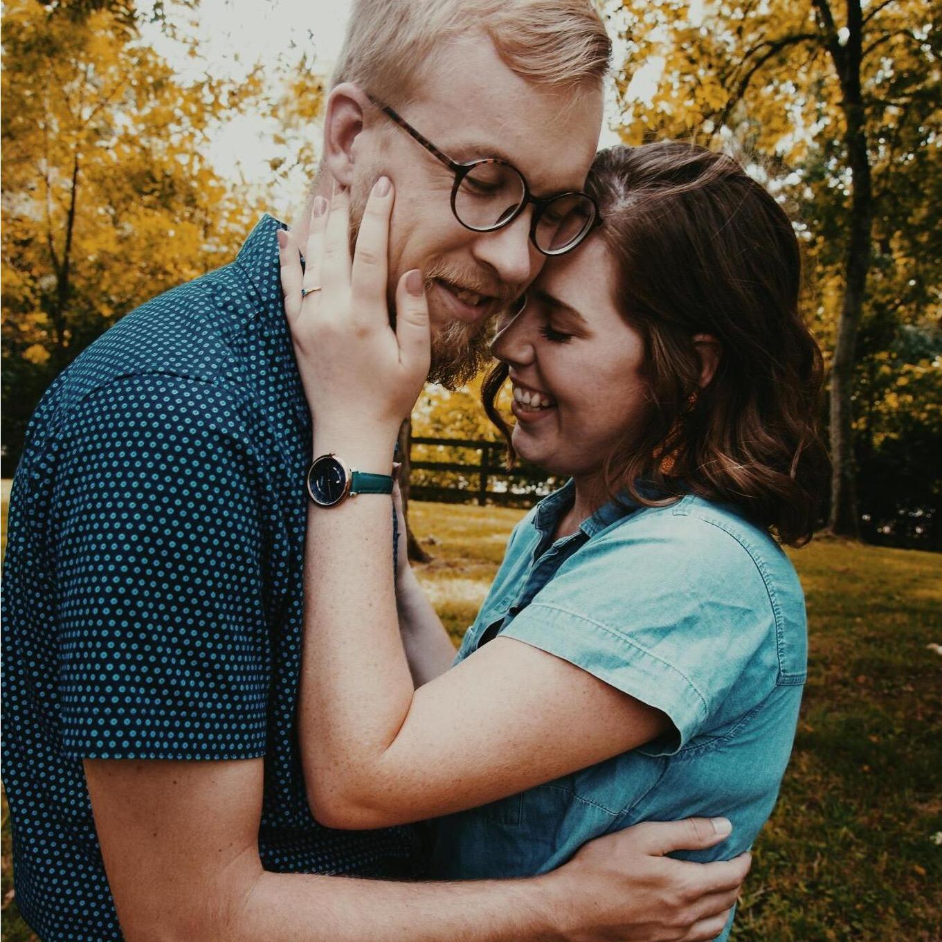 Caleb's dad snapped some fun photos of us to announce we were engaged. August 11, 2019.