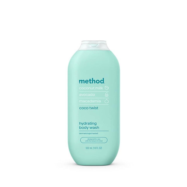 Method Body Wash, Coco Twist, Coconut Milk + Avocado + Macadamia notes, 18oz