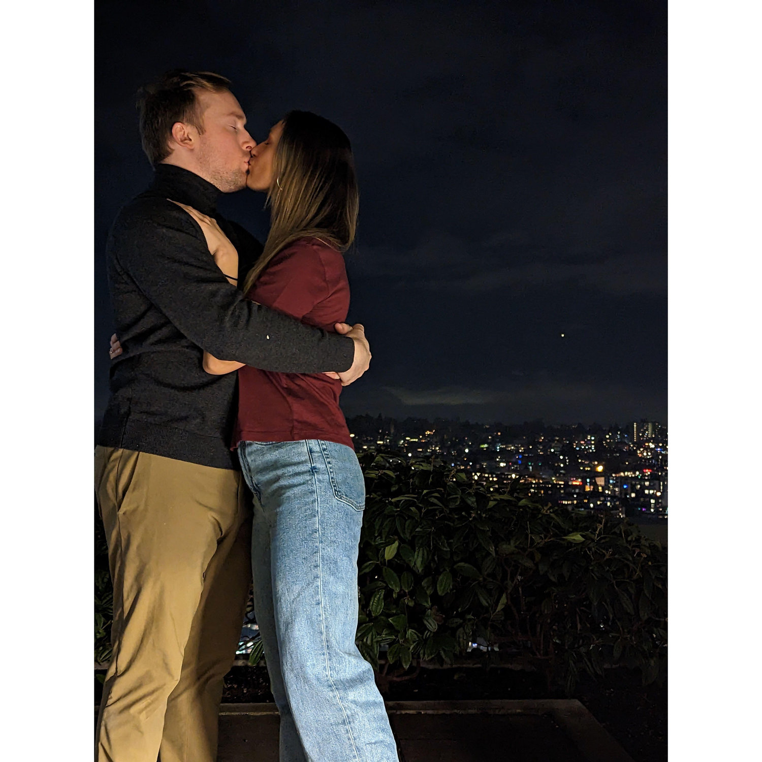 Our first New Years Kiss