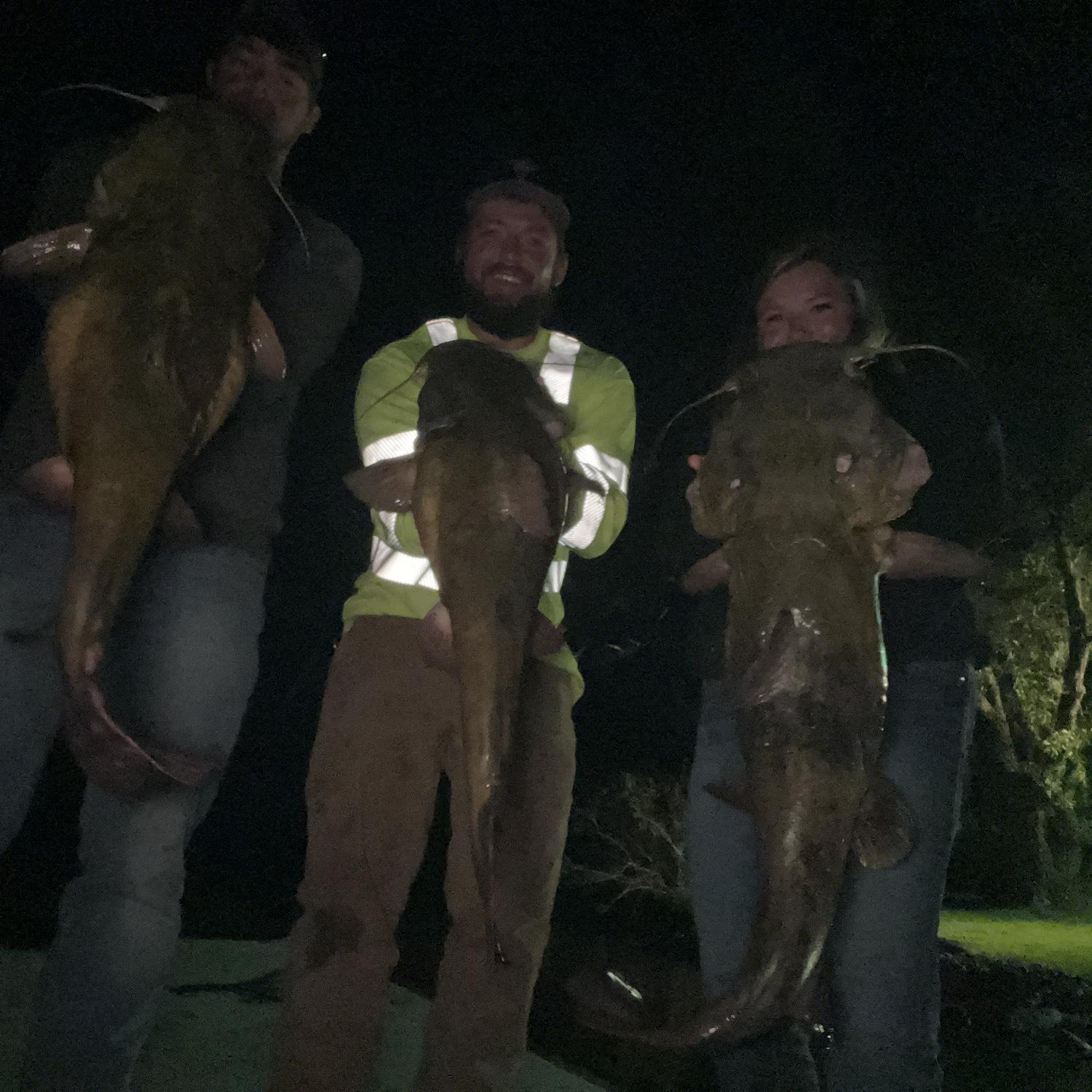 Parker and Austin showing me one of their hobbies, but I just catch the bigger fish every time.