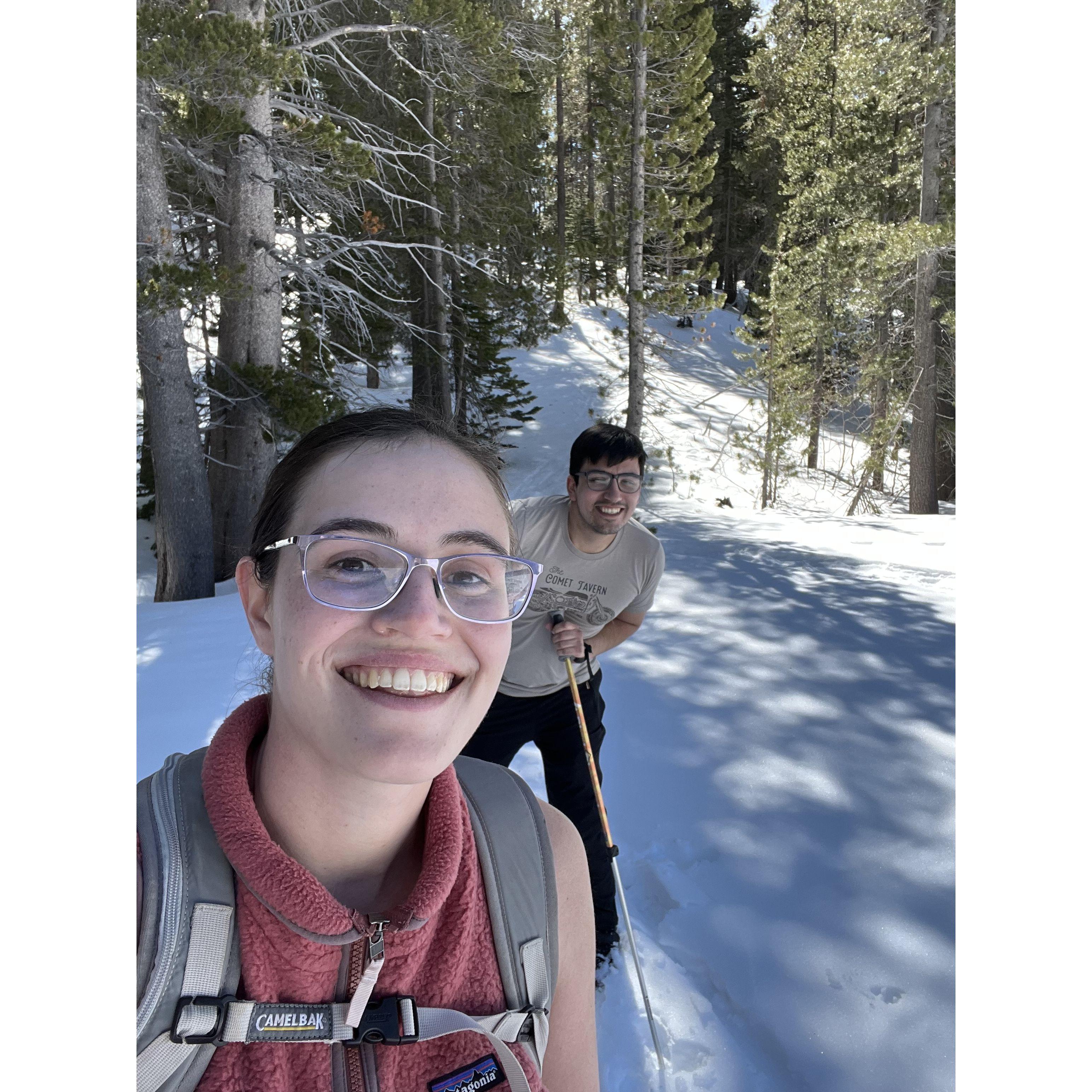 Our first Cross country ski trip