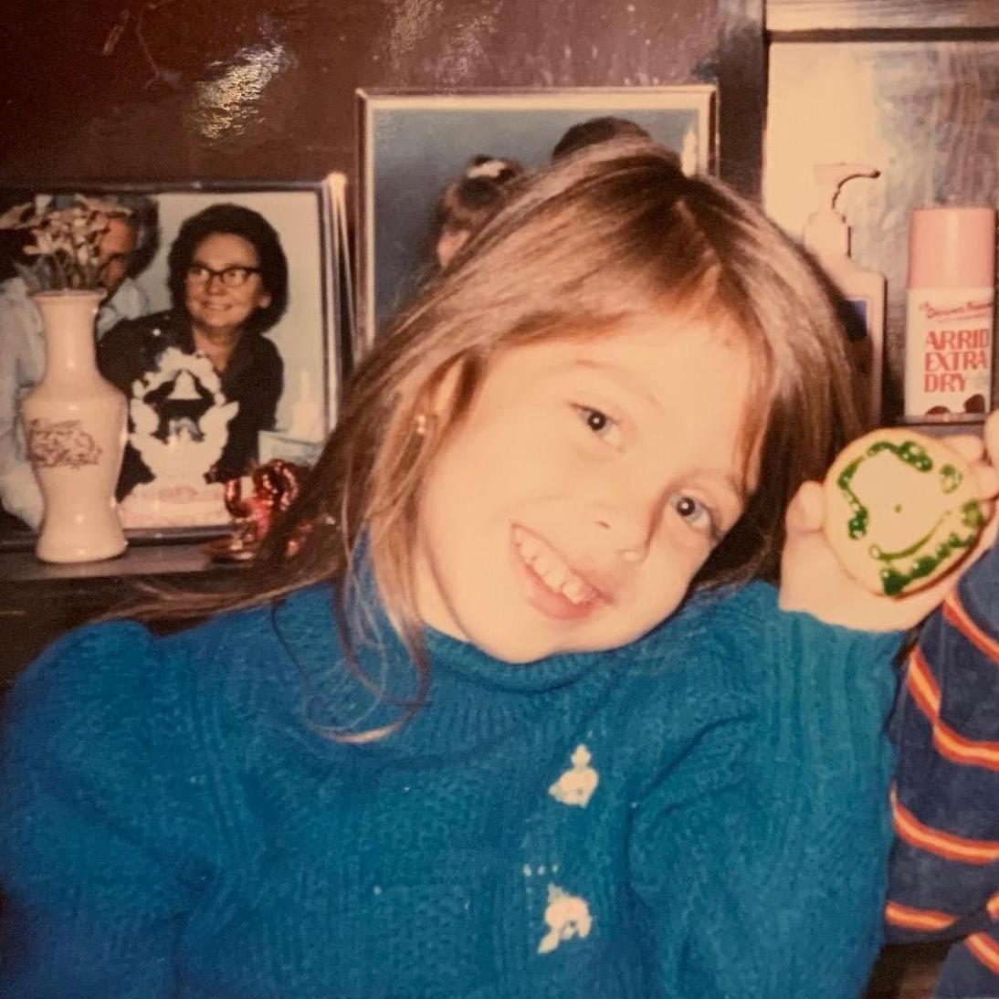 Before cake decorating it was cookies 🍪