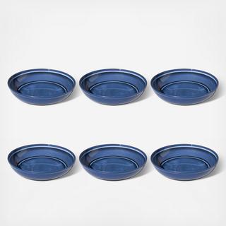 Madison Melamine Low Bowl, Set of 6