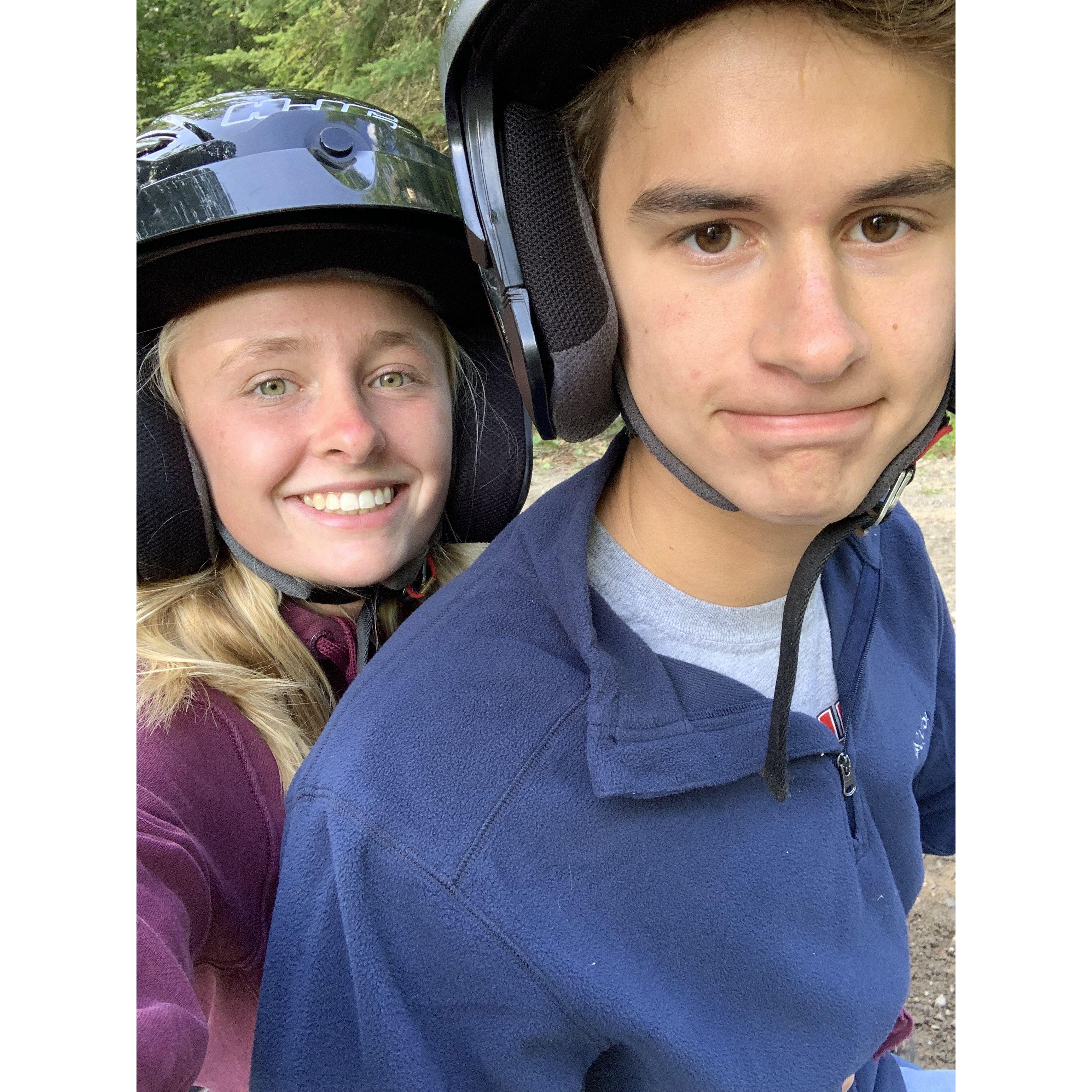 Blackberry picking with Steve and Bonnie, 2019