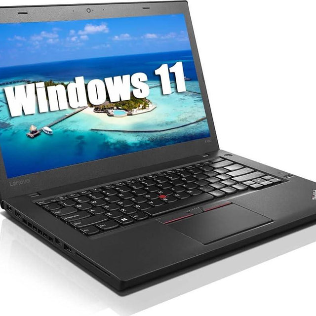 Lenovo Thinkpad T460 Business Laptop, 14in Windows 11 Notebook, Intel Core i5-6300, 8GB RAM, 256GB SSD, (renewed)
