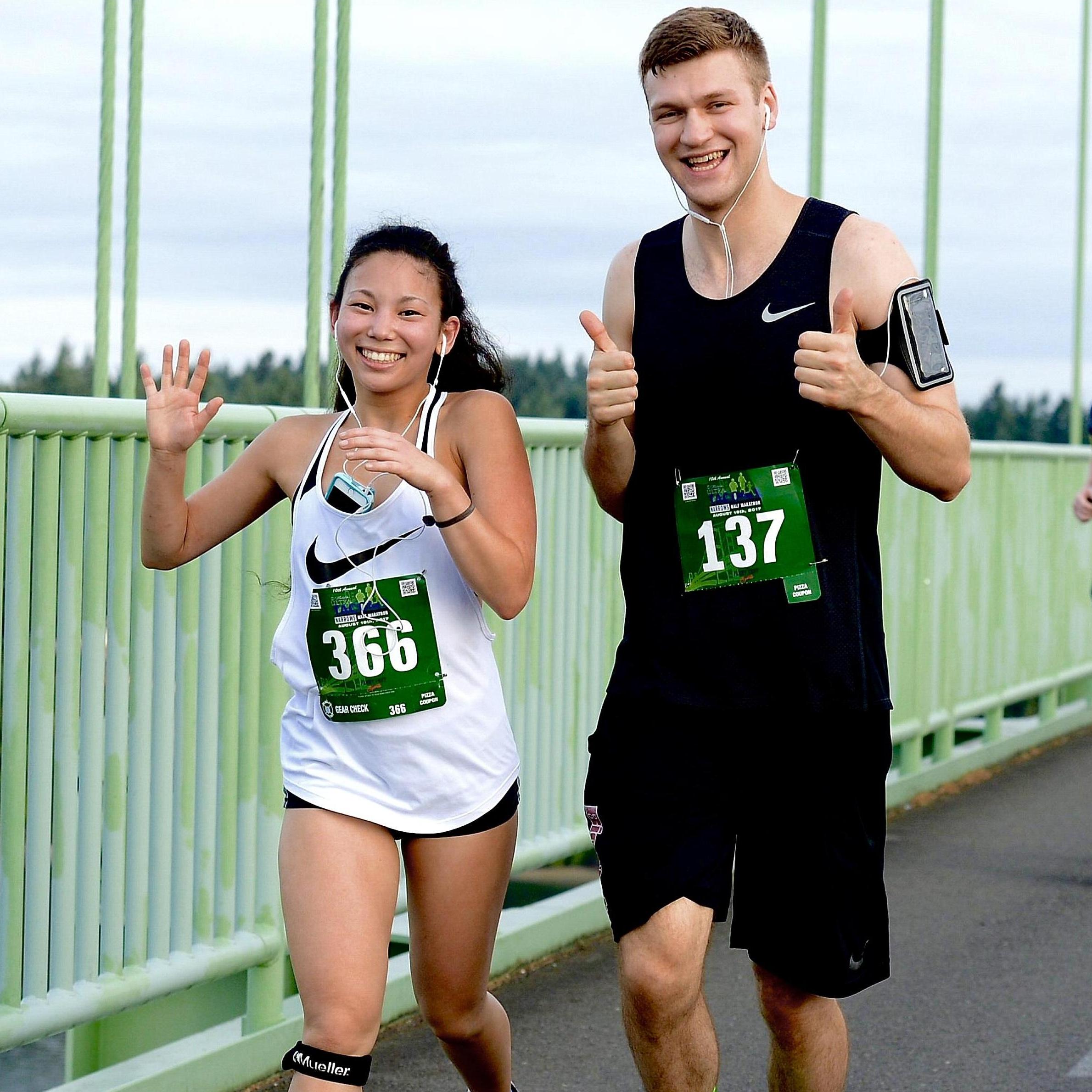 Running the Tacoma Narrows Half Marathon