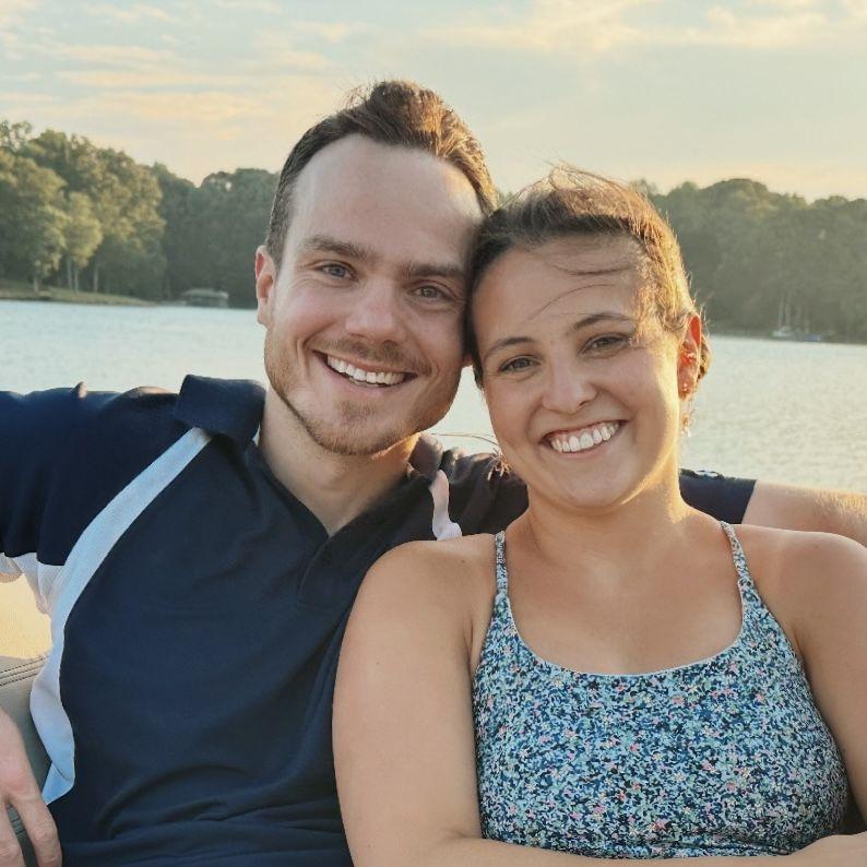 We love spending time on the lake with family!