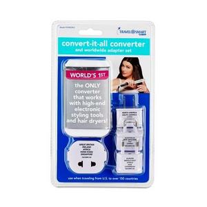 Travel Smart Ultimate Converter - ONLY converter for high-end electronic styling tools and har dryers
