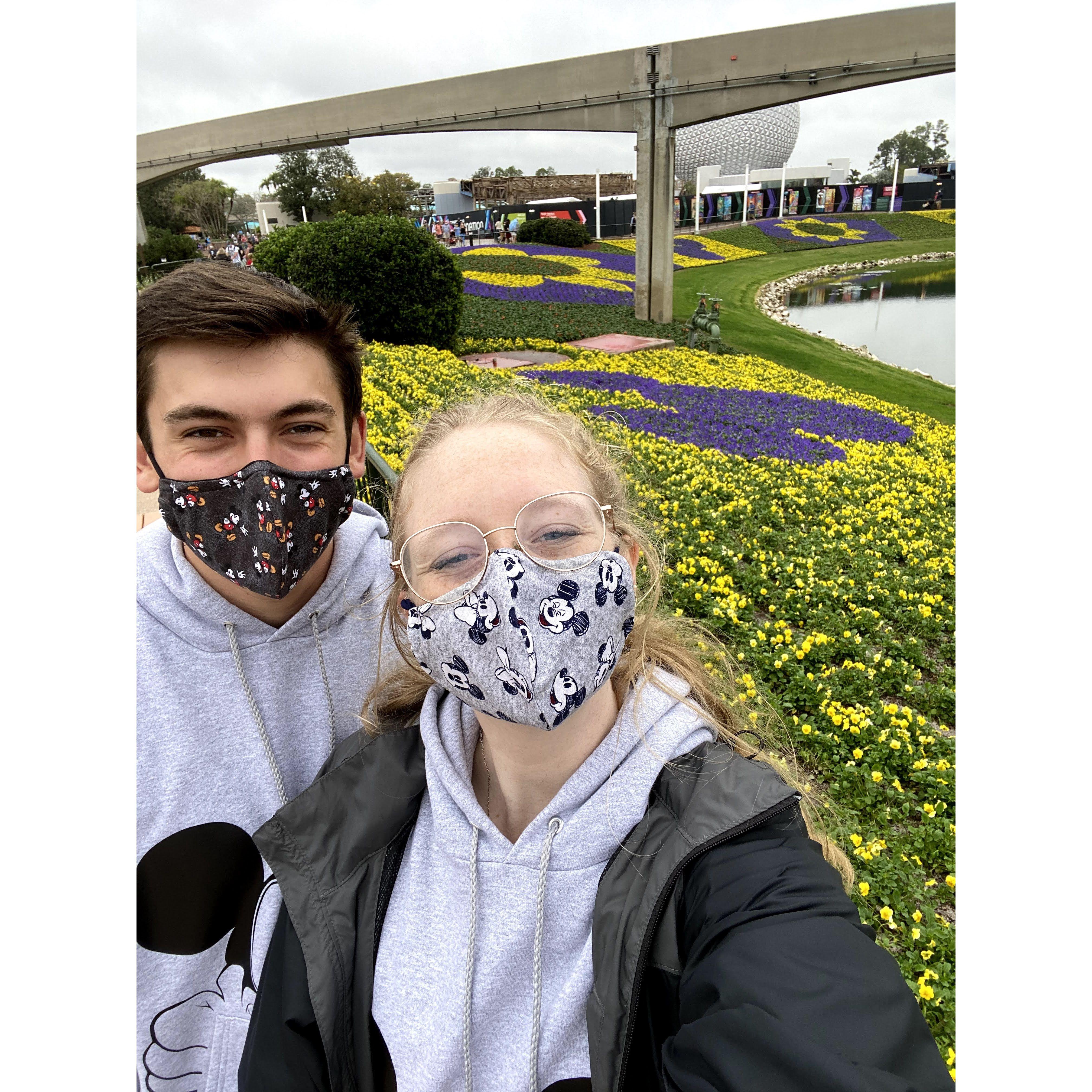 Our first Disney trip together 