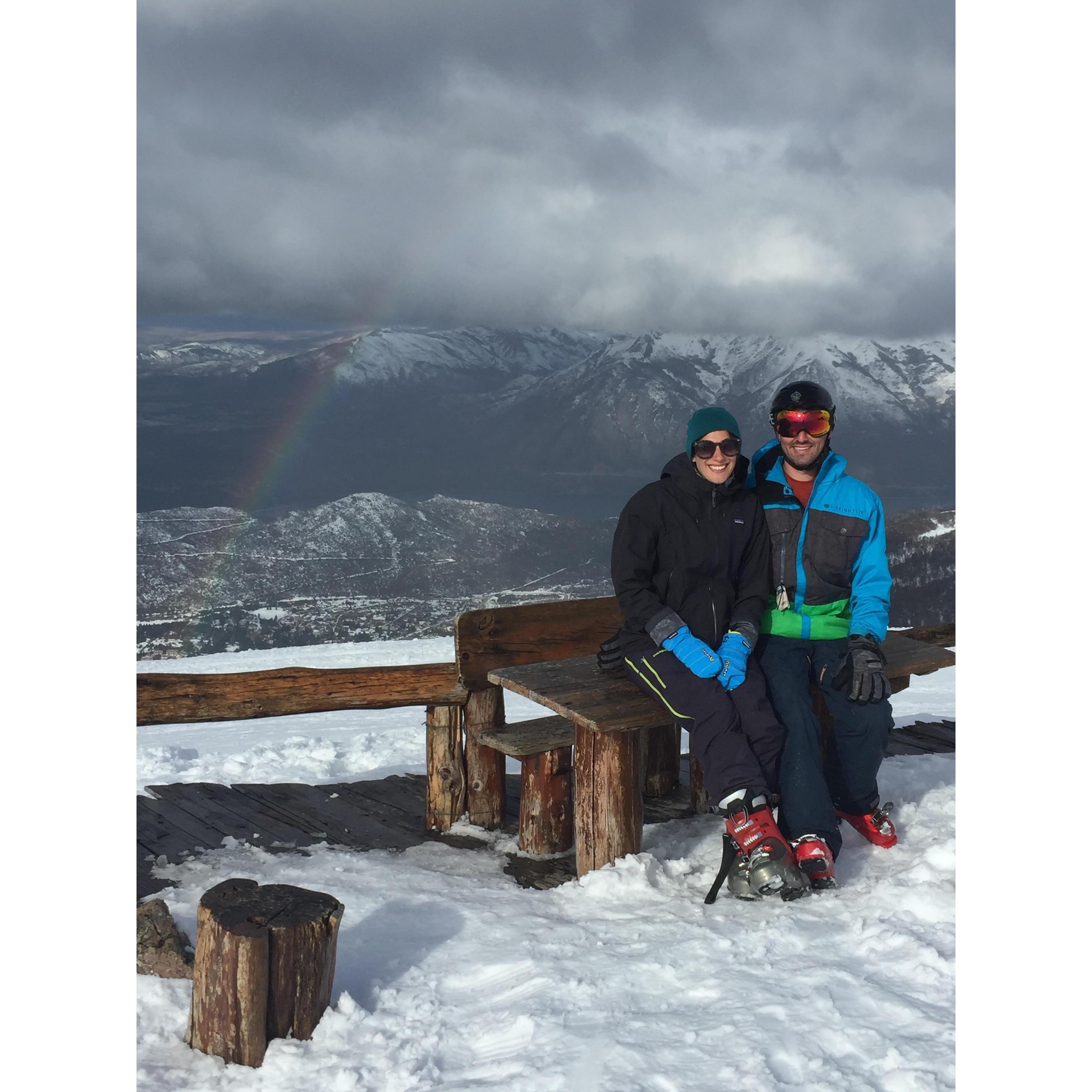 A rainbow in Argentina!