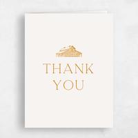 Beige Wedding Thank You - Heritage Barn Portrait