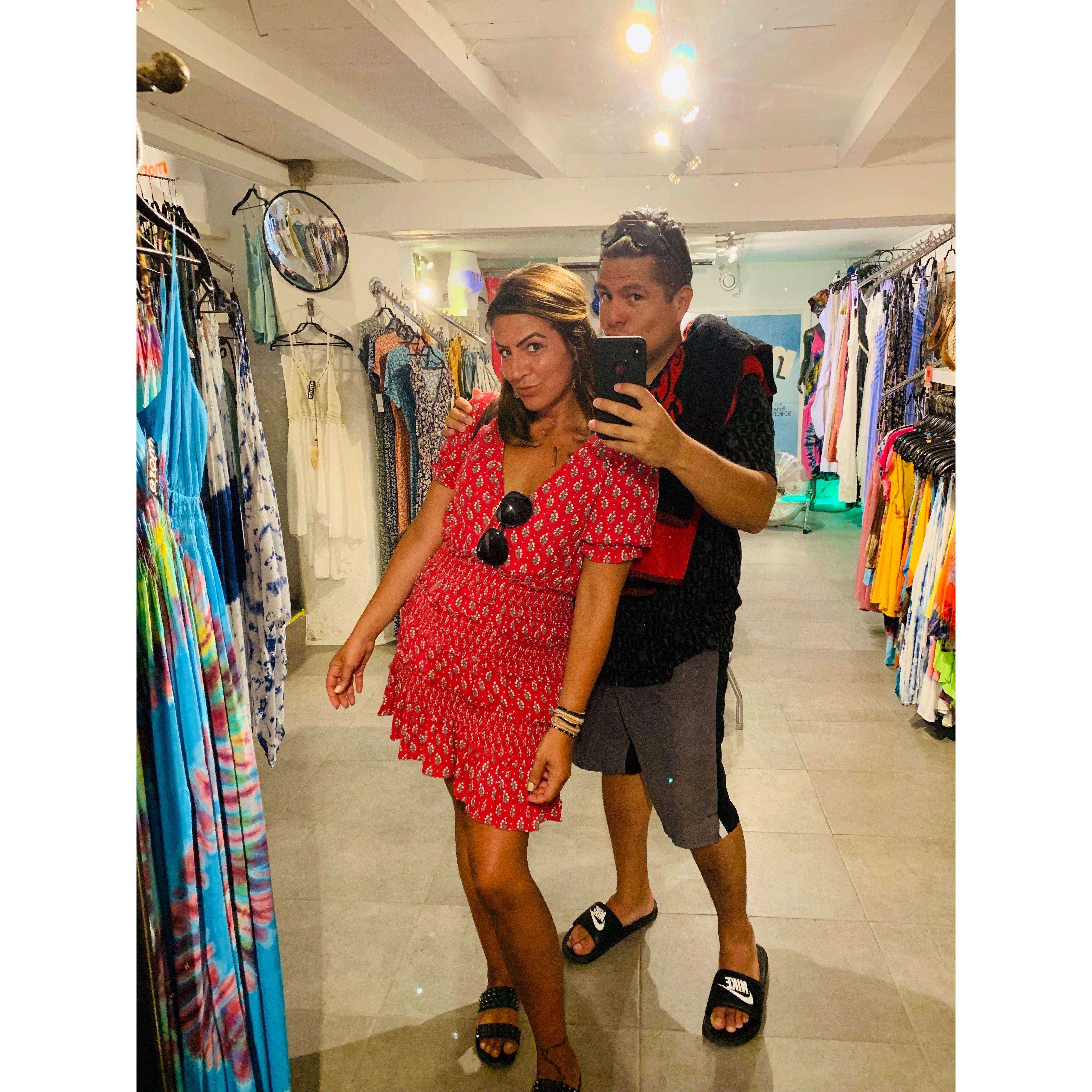 In Madrid...Traveling the world with you has been one of my greatest gifts.