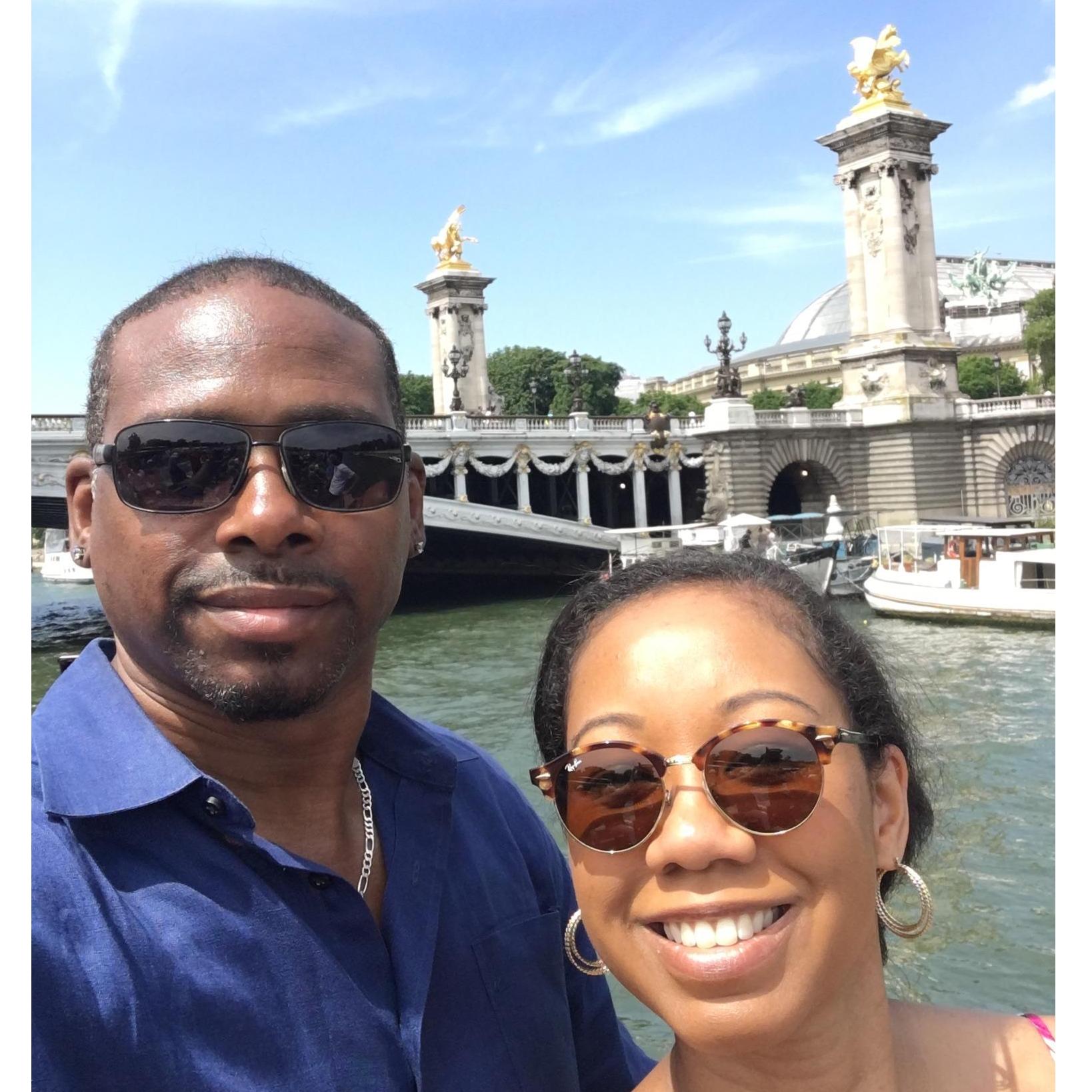 On the river Seine in Paris  5/2018