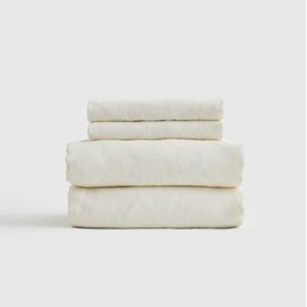 Linen Sheet Set in Ivory
