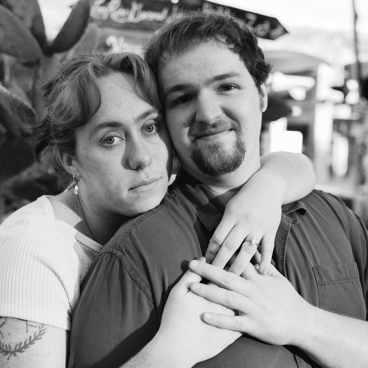 From our engagement photo session. January 2026.