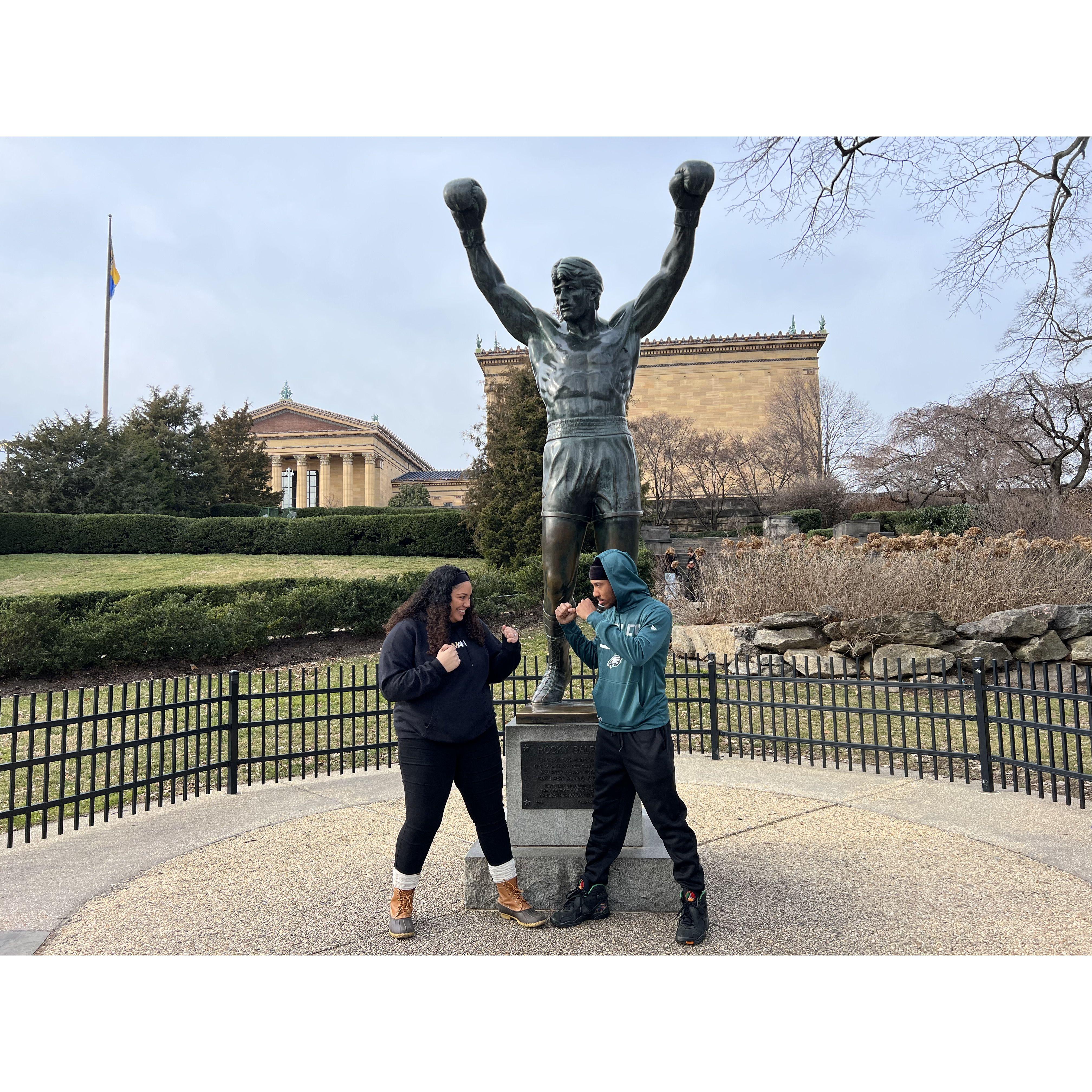 When in Philly, you do Philly things!