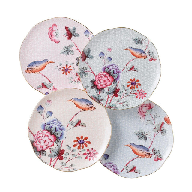 Wedgwood Set of 4 Cuckoo Tea Plates