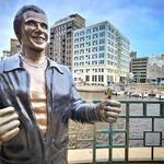 “Bronze Fonz” by Gerald P. Sawyer