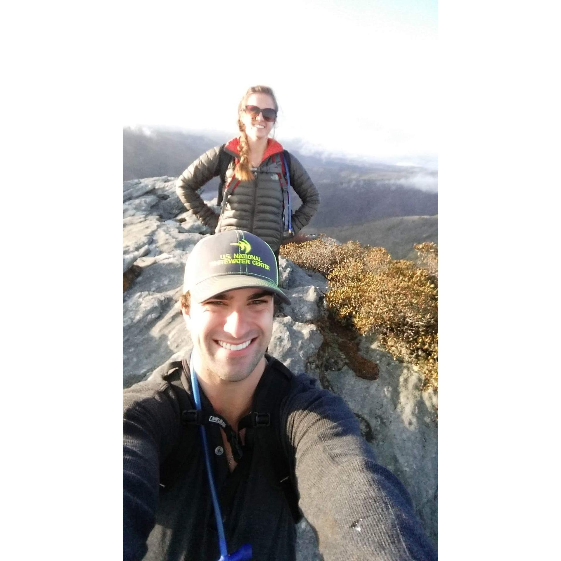 Hiking in NC