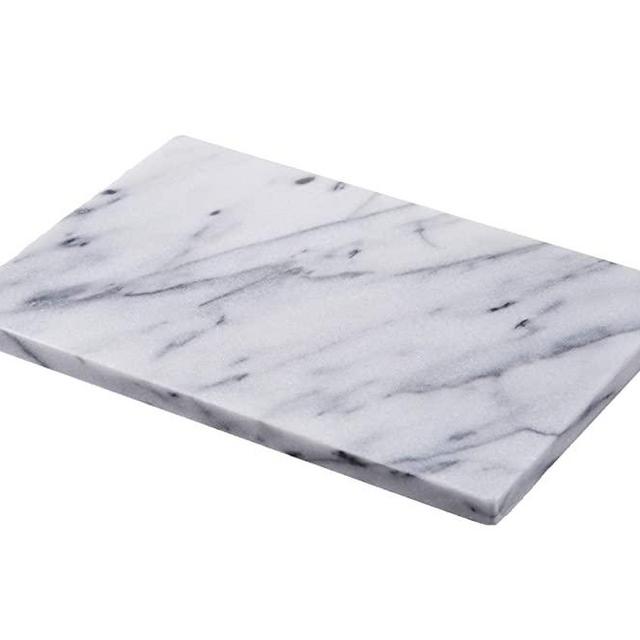 JEmarble Pastry Board 8x12 inch with Non-Slip Rubber Feets for Stability Perfect for Keep the Dough Cool and Chocolate Tempering(Premium Quality)