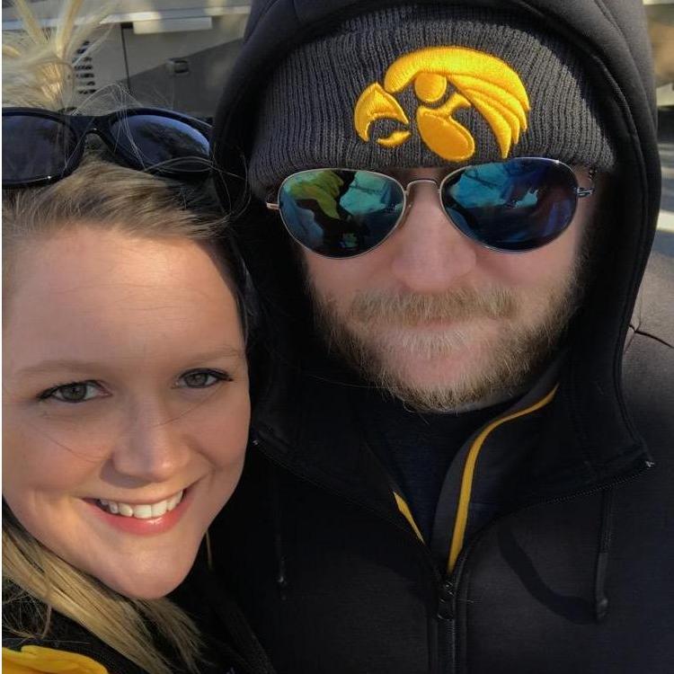 Tailgating at an Iowa football game