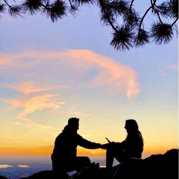 Our 2nd anniversary date and ENGAGEMENT!! Green Mountain, Boulder, CO - September 2021