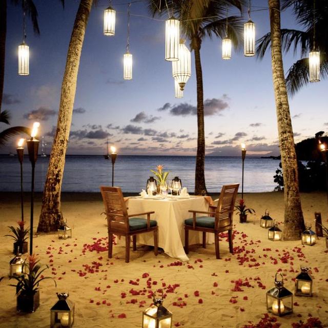 Romantic Dinner On The Beach