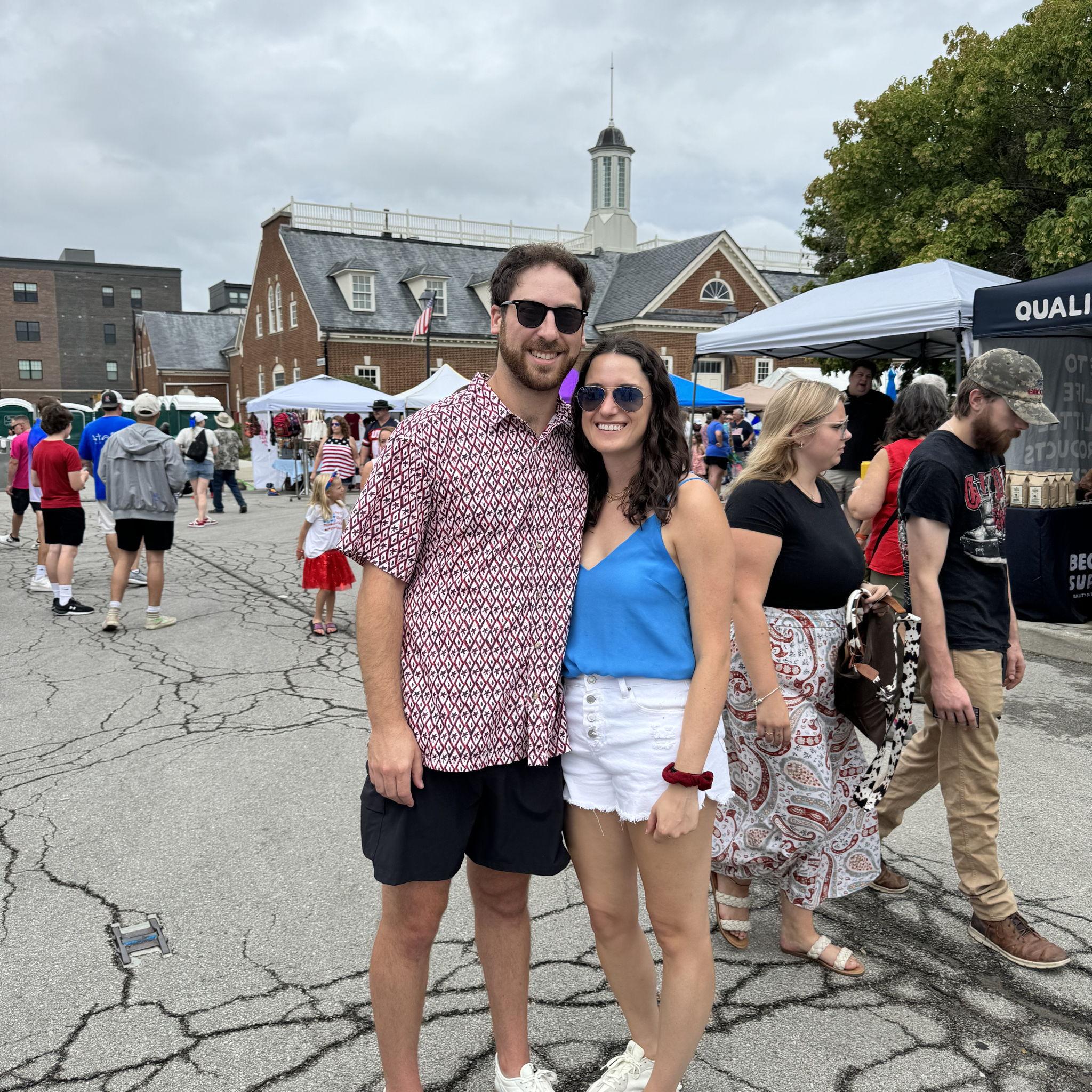 July 2024, we finally got to live together in our first home in Carmel, Indiana