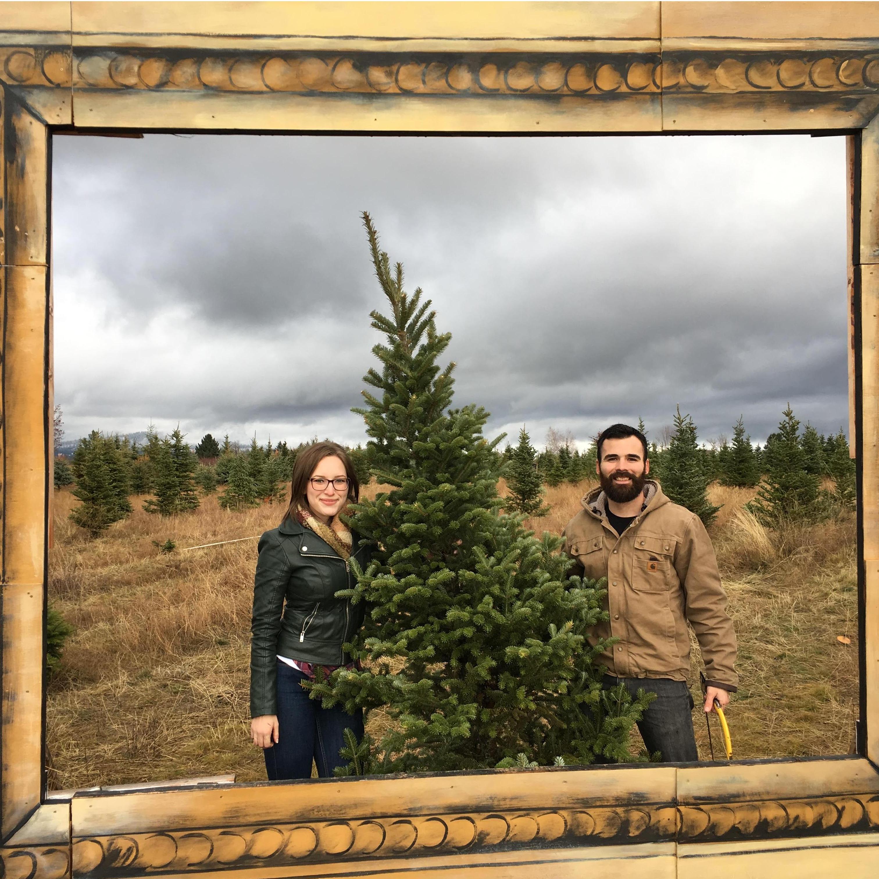 Our first Christmas in Spokane.