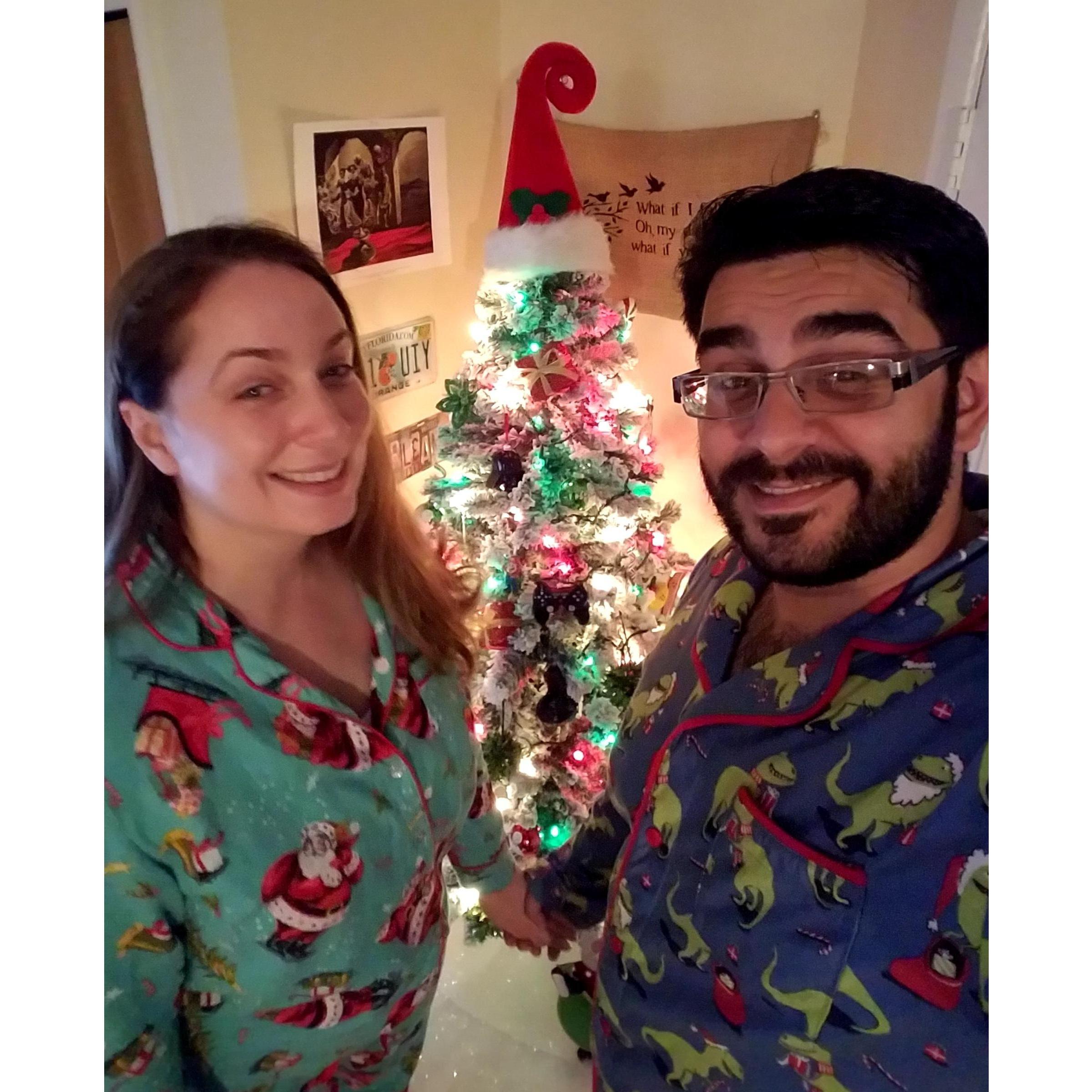 Our first Christmas! Dec 2017