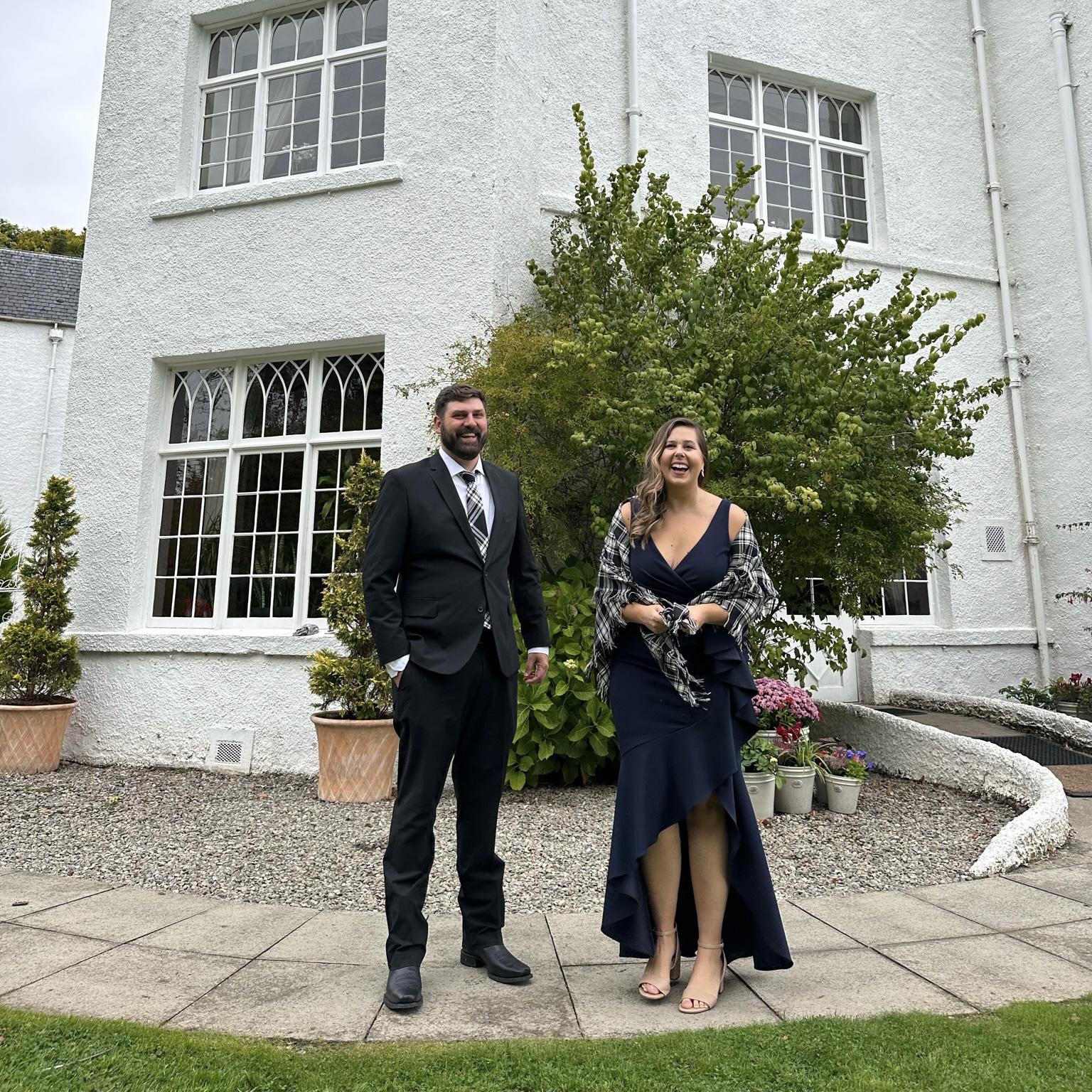 Fall Bucket List: Attend a beautiful wedding at a castle in Scotland? Check!