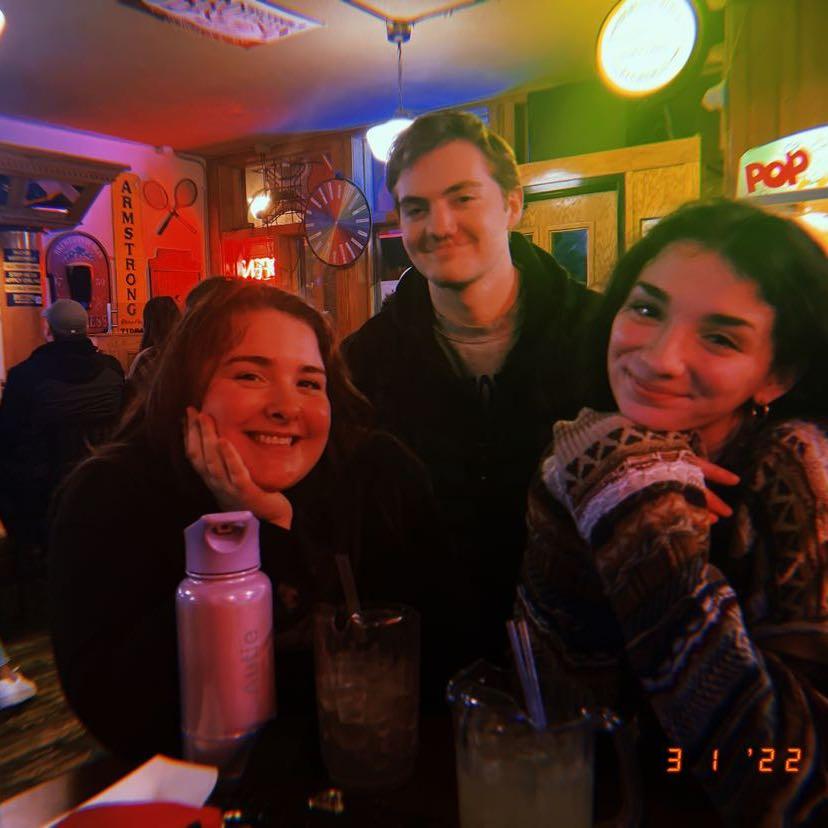 March 2022: This photo was taken when Carlie took them out to play trivia for Autumn's birthday
