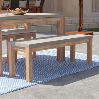 Sarsden Cement Dining Bench