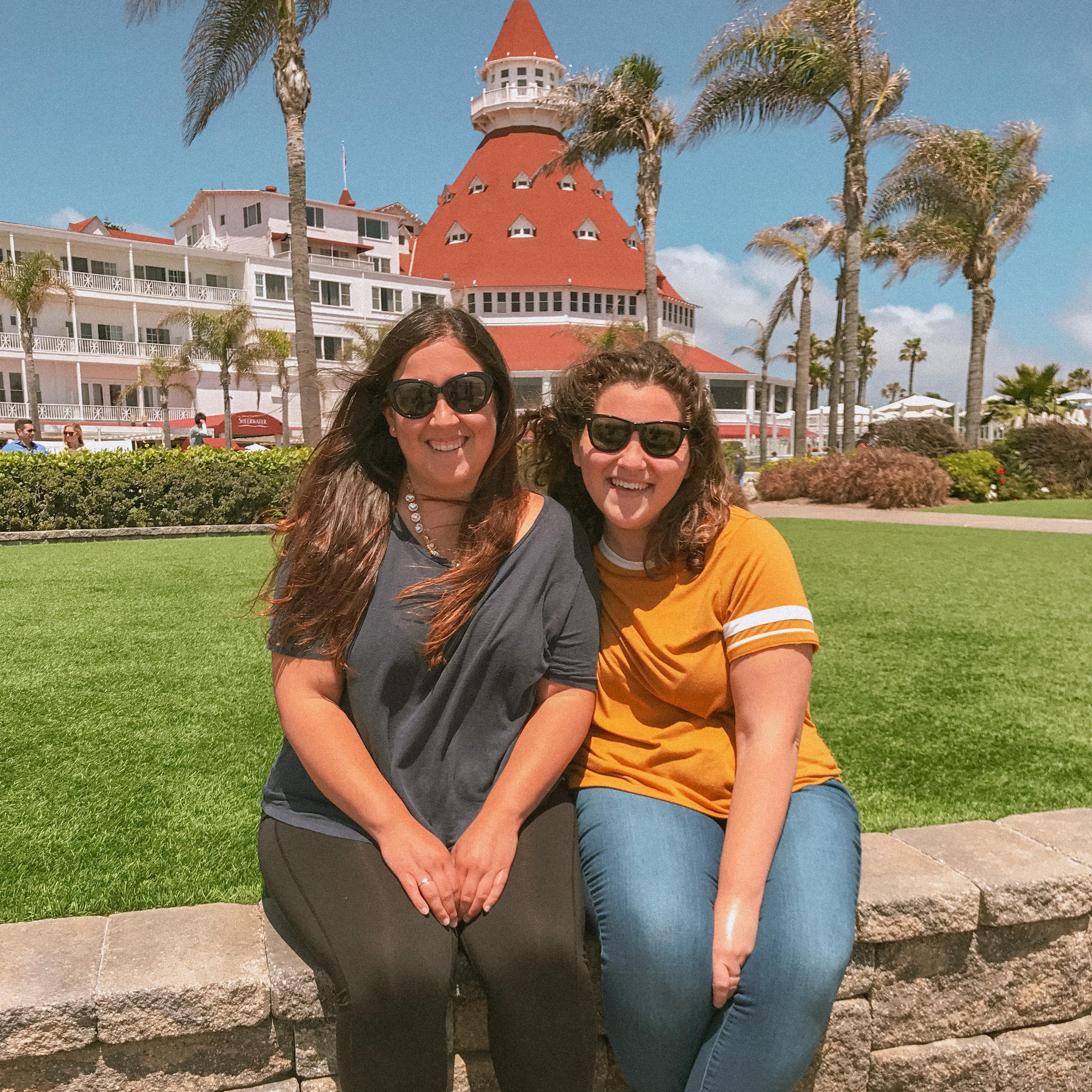 A beautiful day at the Coronado Hotel - San Diego 2016