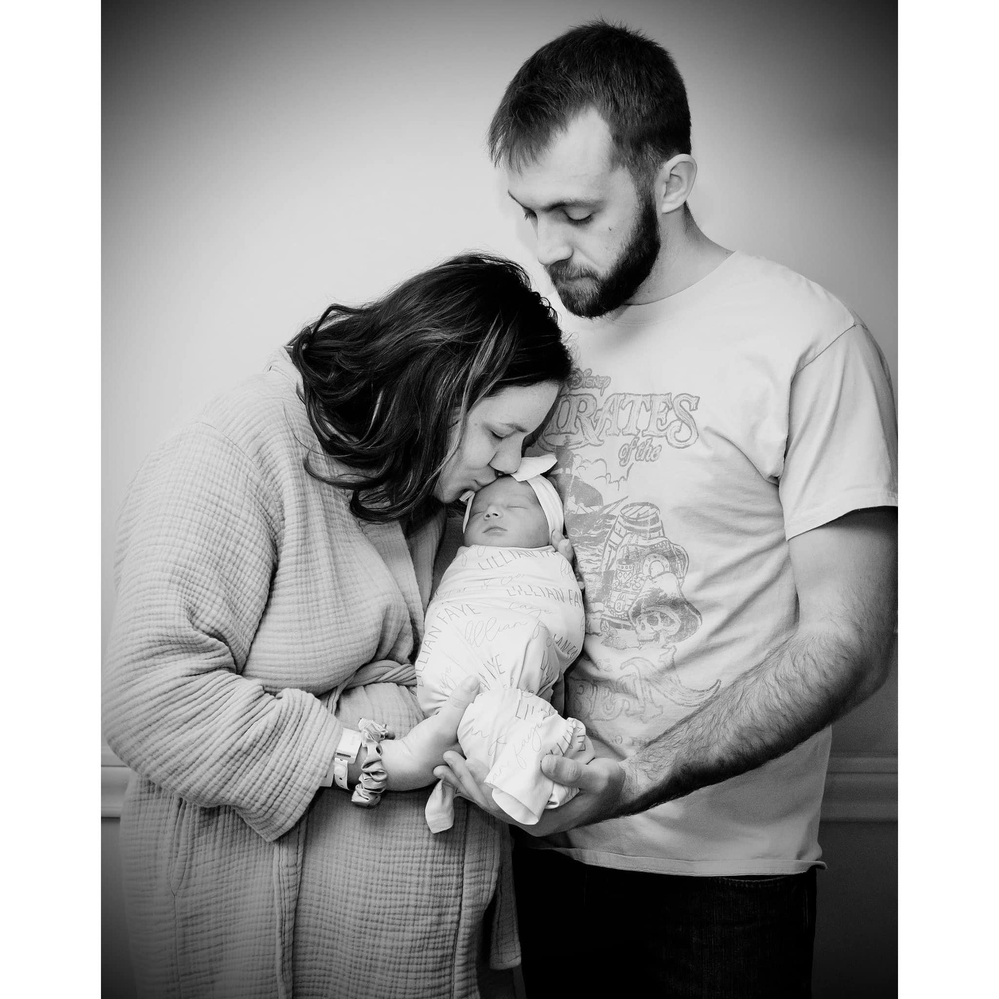 Welcoming our sweet Lily-bug into the world!