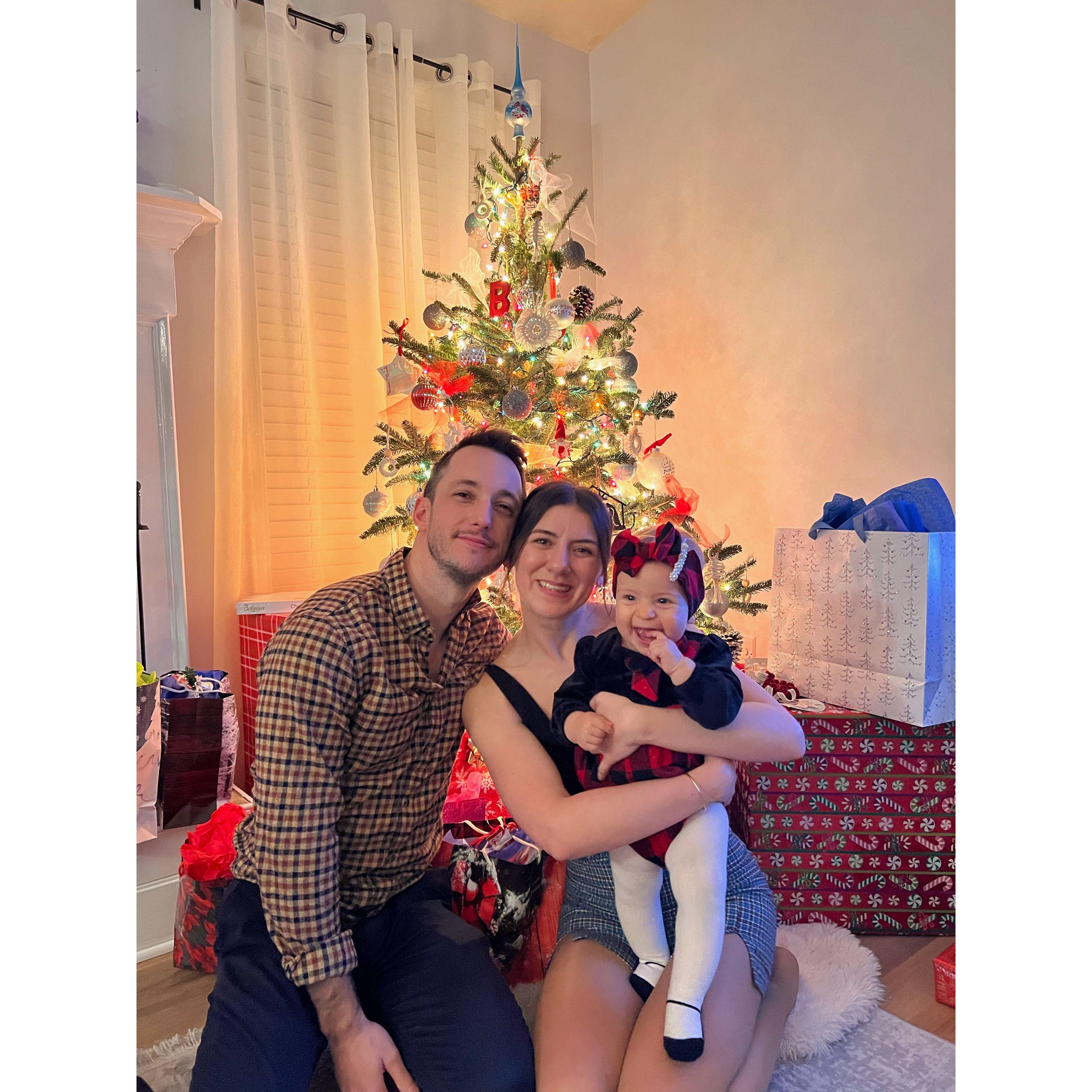 [Atlanta, GA | December 25th,2022] They celebrated their first Christmas together with Elya's sister's family!