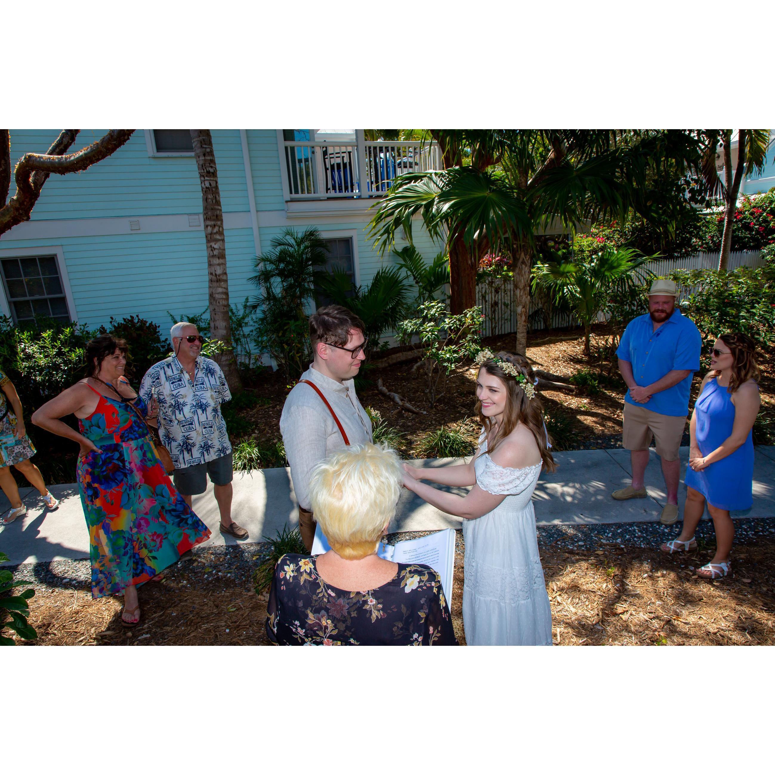 Ceremony at Truman Gardens, Key West