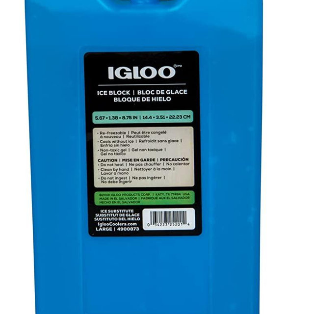 Igloo Reusable Ice Packs for Lunch Boxes or Coolers