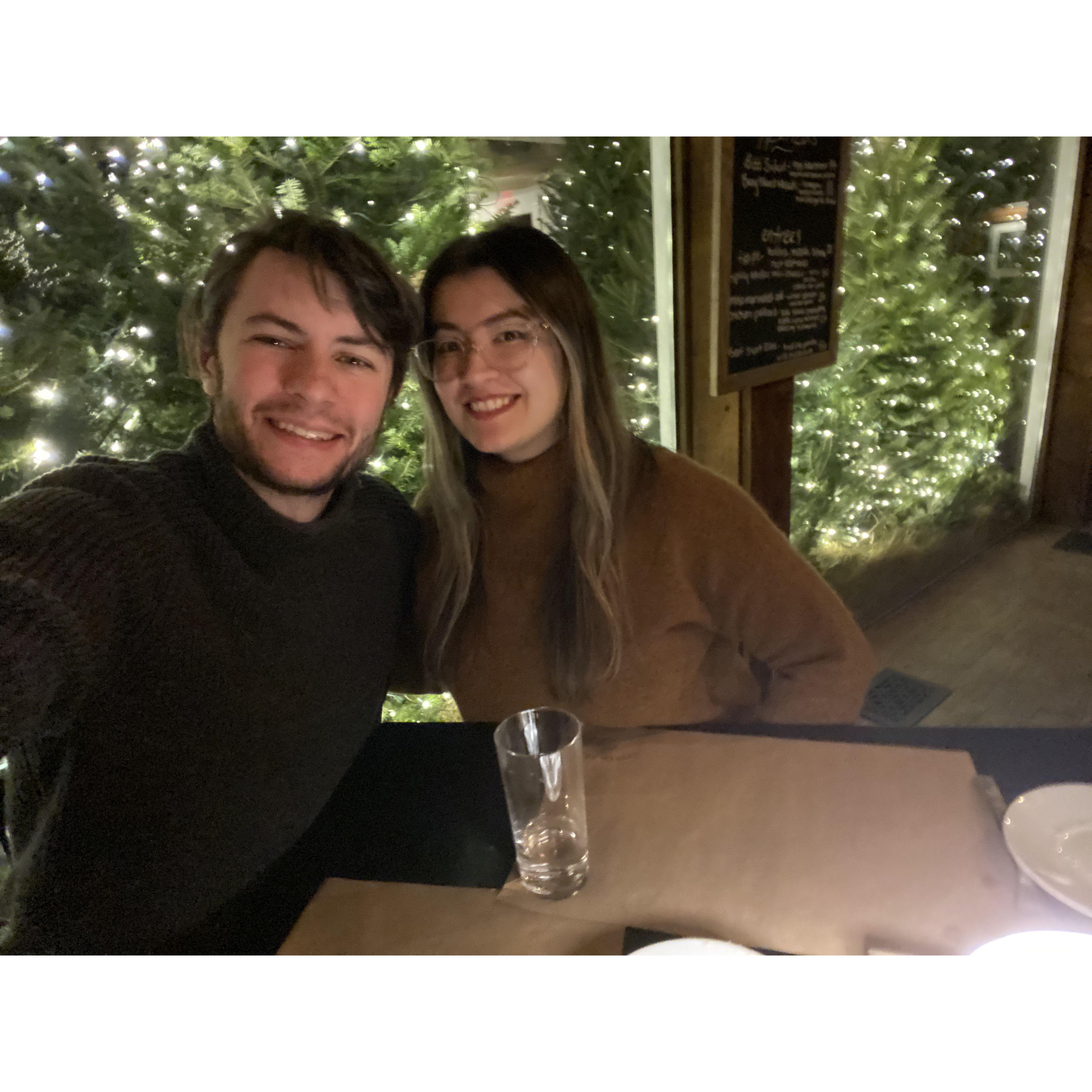 Enjoying a lovely Christmas in Maine, December 2022.