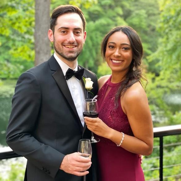 Celebrating Will and Nadine’s wedding in Mass, September 2021