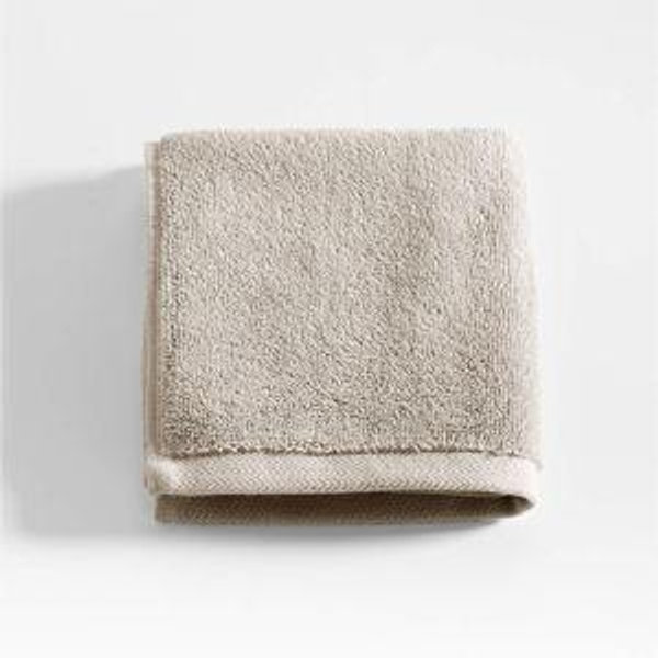 Organic Turkish Cotton Grey Bath Towel