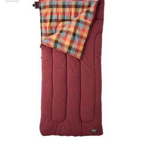 L.L.Bean Flannel Lined Camp Sleeping Bag, 40°